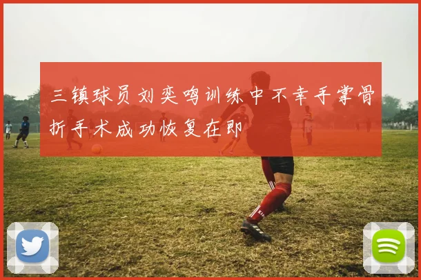 三镇球员刘奕鸣训练中不幸手掌骨折手术成功恢复在即